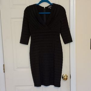 Adrianna Papell petite black dress